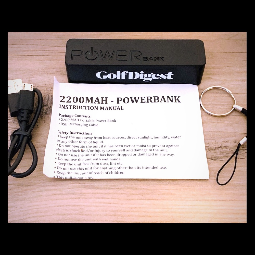 Portable battery pack iphone android sports look!